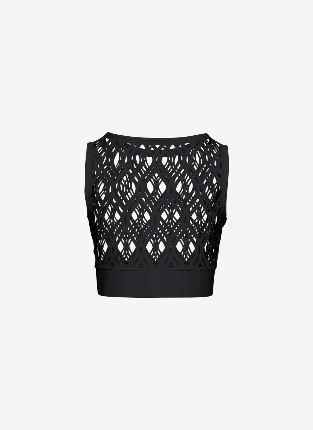 SLEEVLESS TOP BLACK