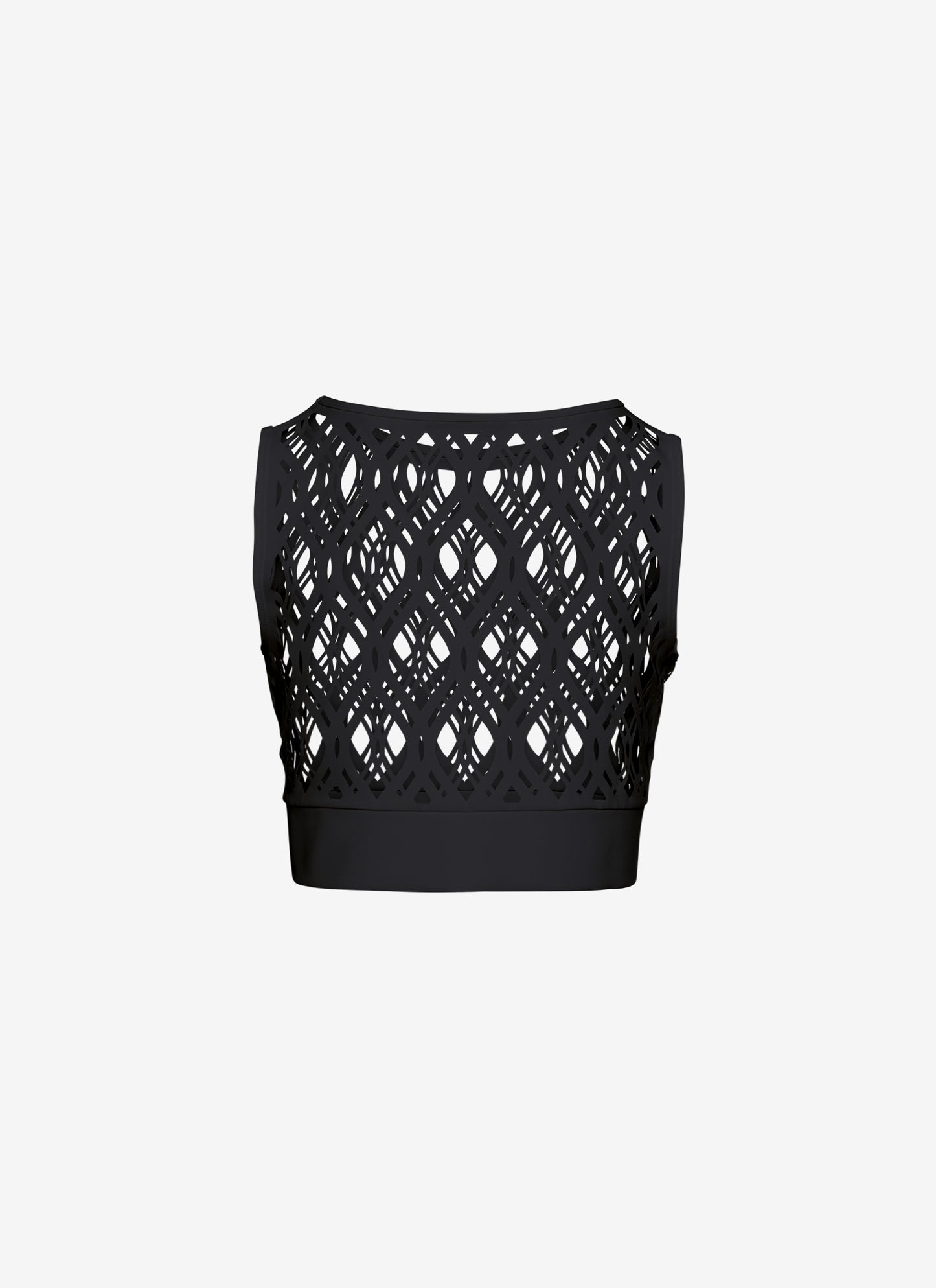 SLEEVLESS TOP BLACK