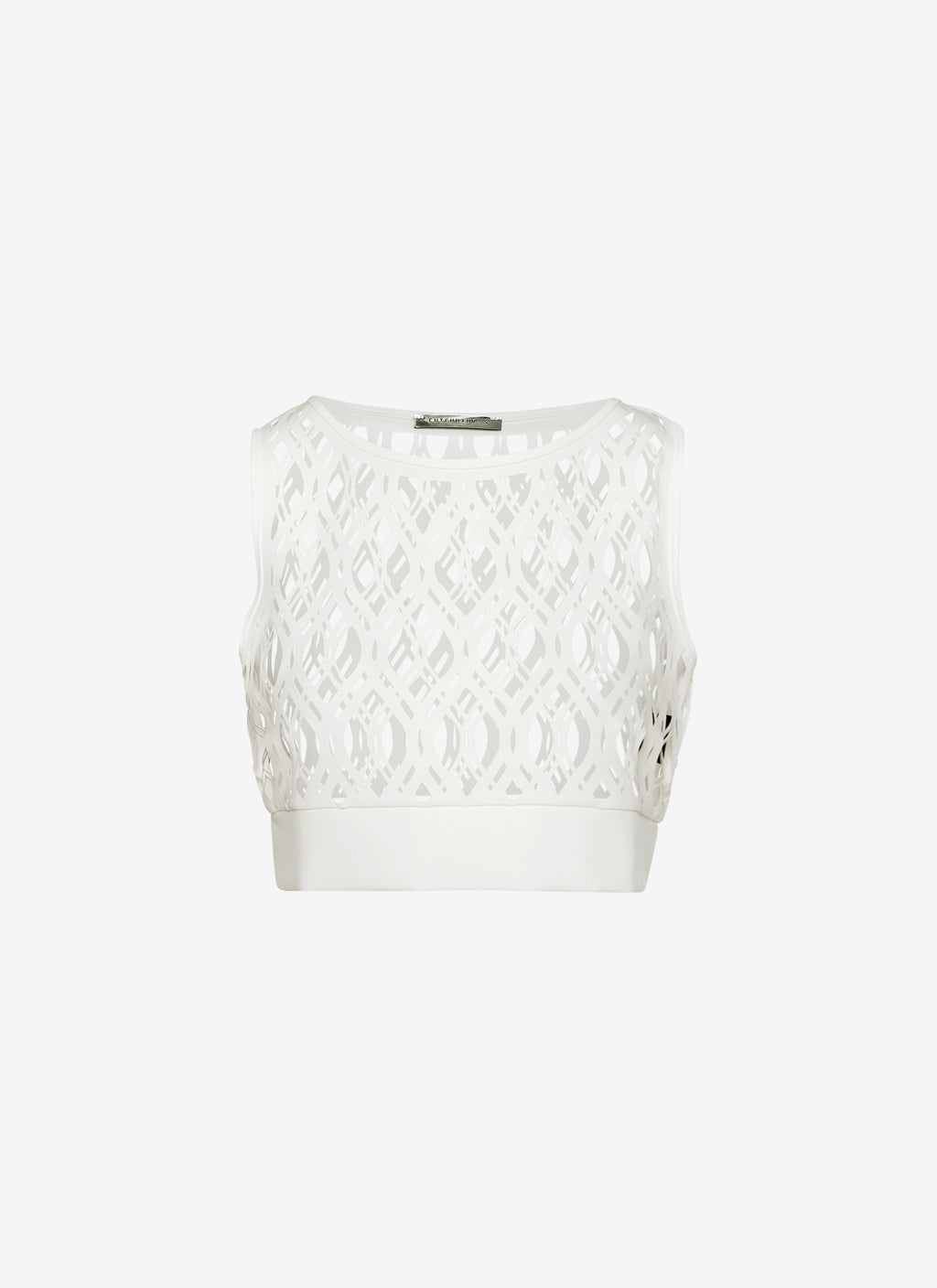 SLEEVLESS TOP WHITE