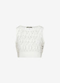 SLEEVLESS TOP WHITE