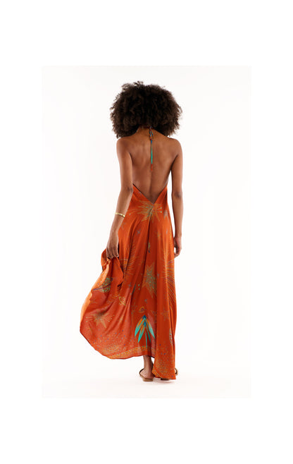 VIOLA COMETE DRESS RUST