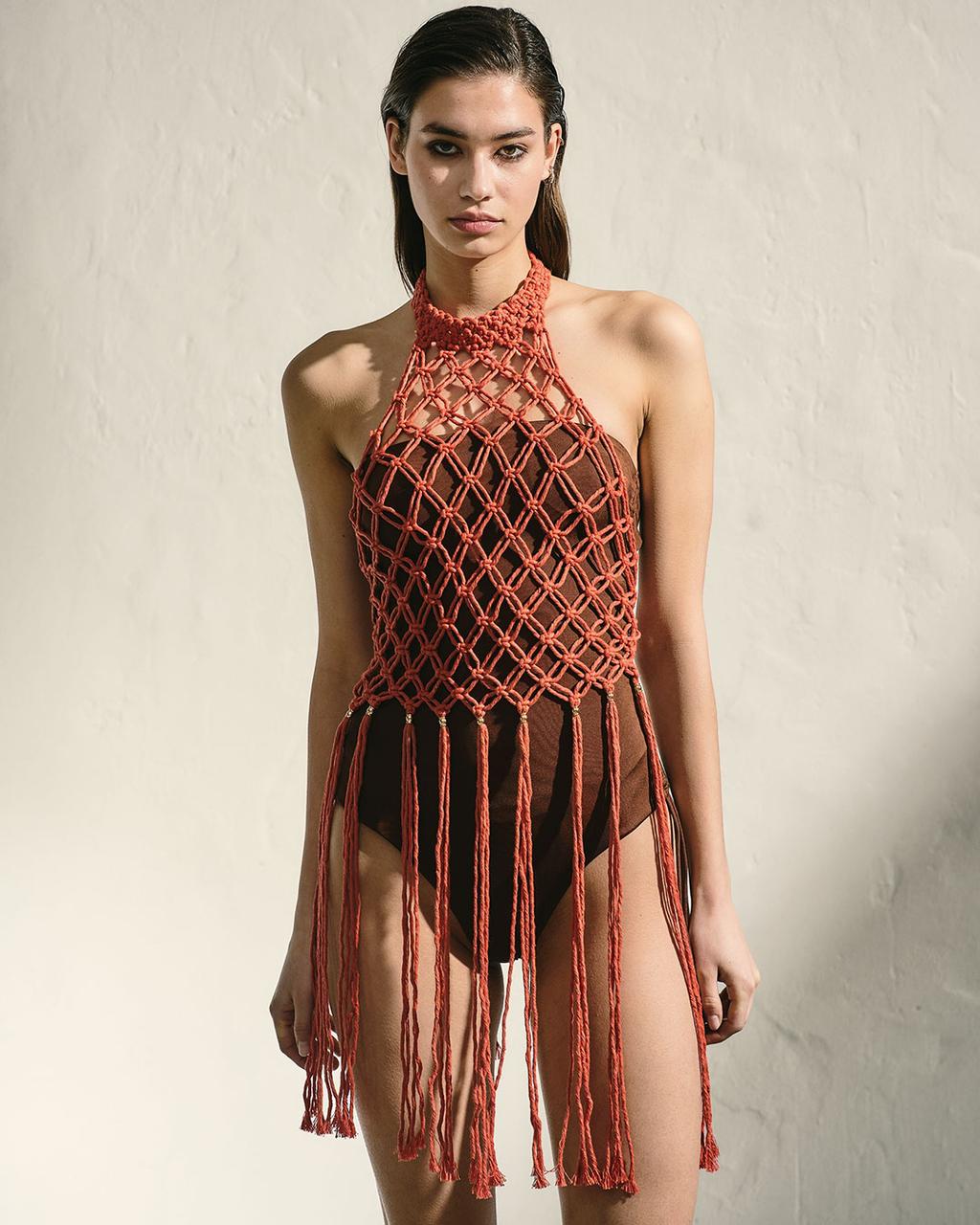 Macrame Net Top