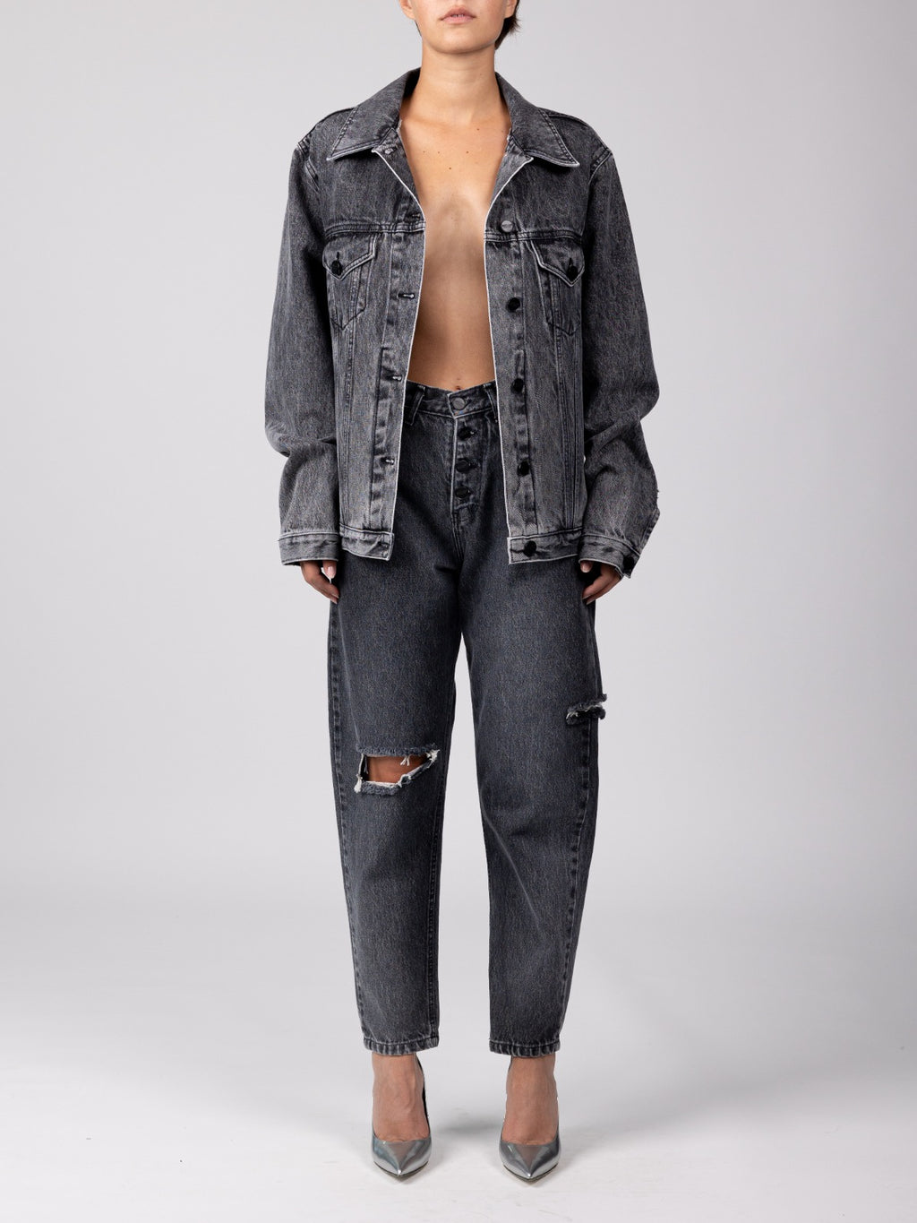 DOMENICA RIPPED DENIM
