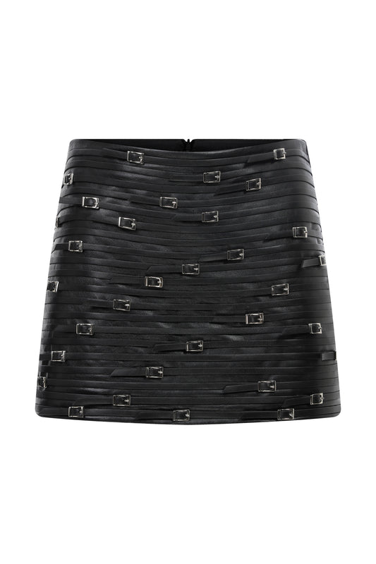 BELT DETAILED SKIRT