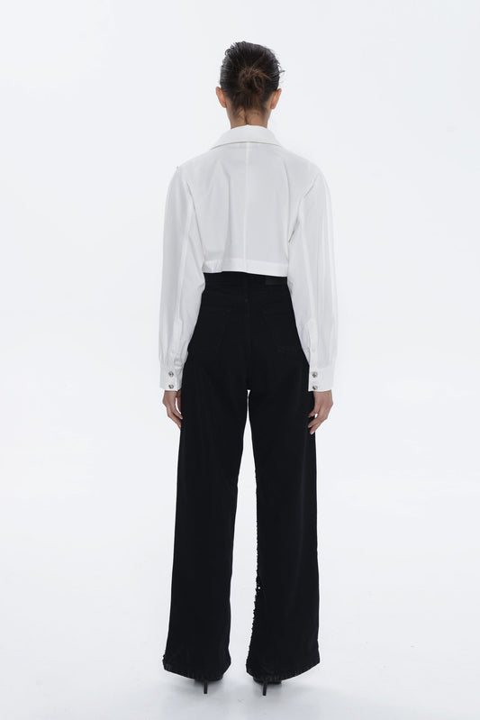 AUDREY SEQUINED JEANS