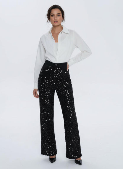 AUDREY SEQUINED JEANS