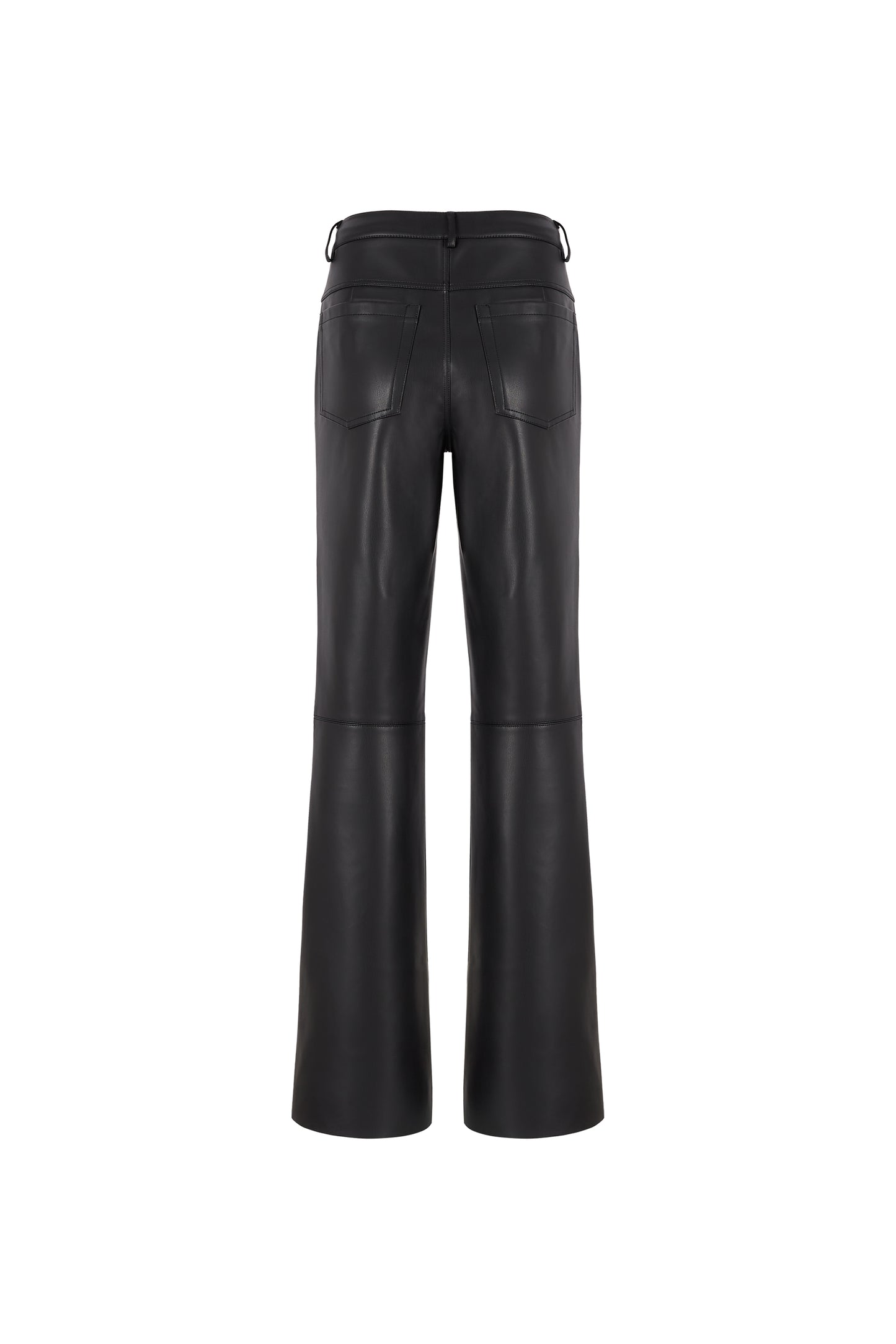 LEATHER PANTS -BLACK