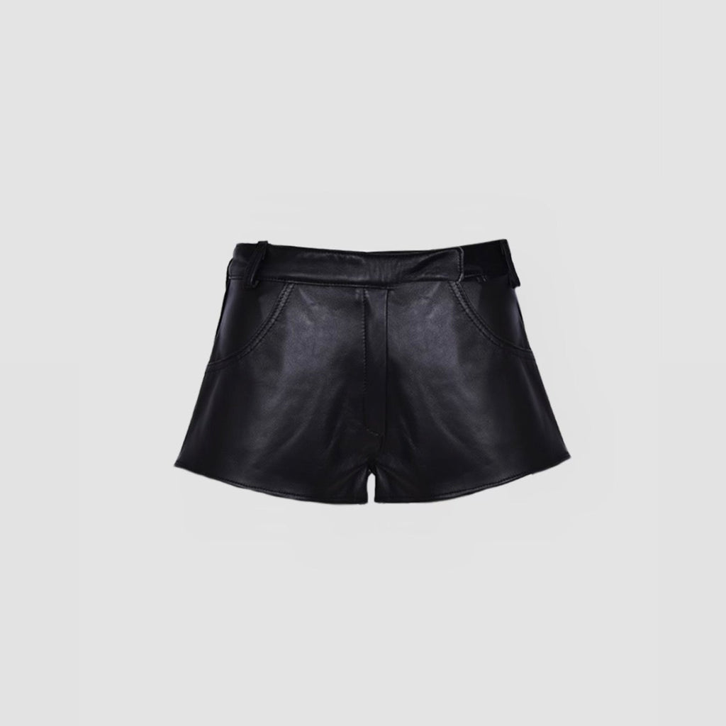 LEATHER SHORTS