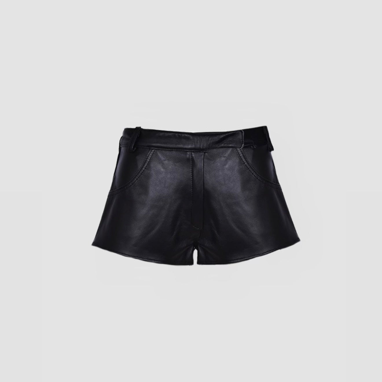 LEATHER SHORTS