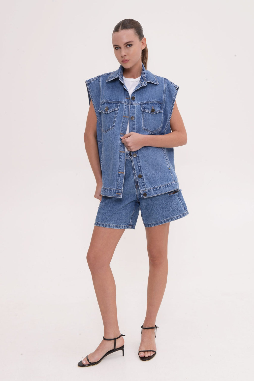 BLAIR MID BLUE GILET