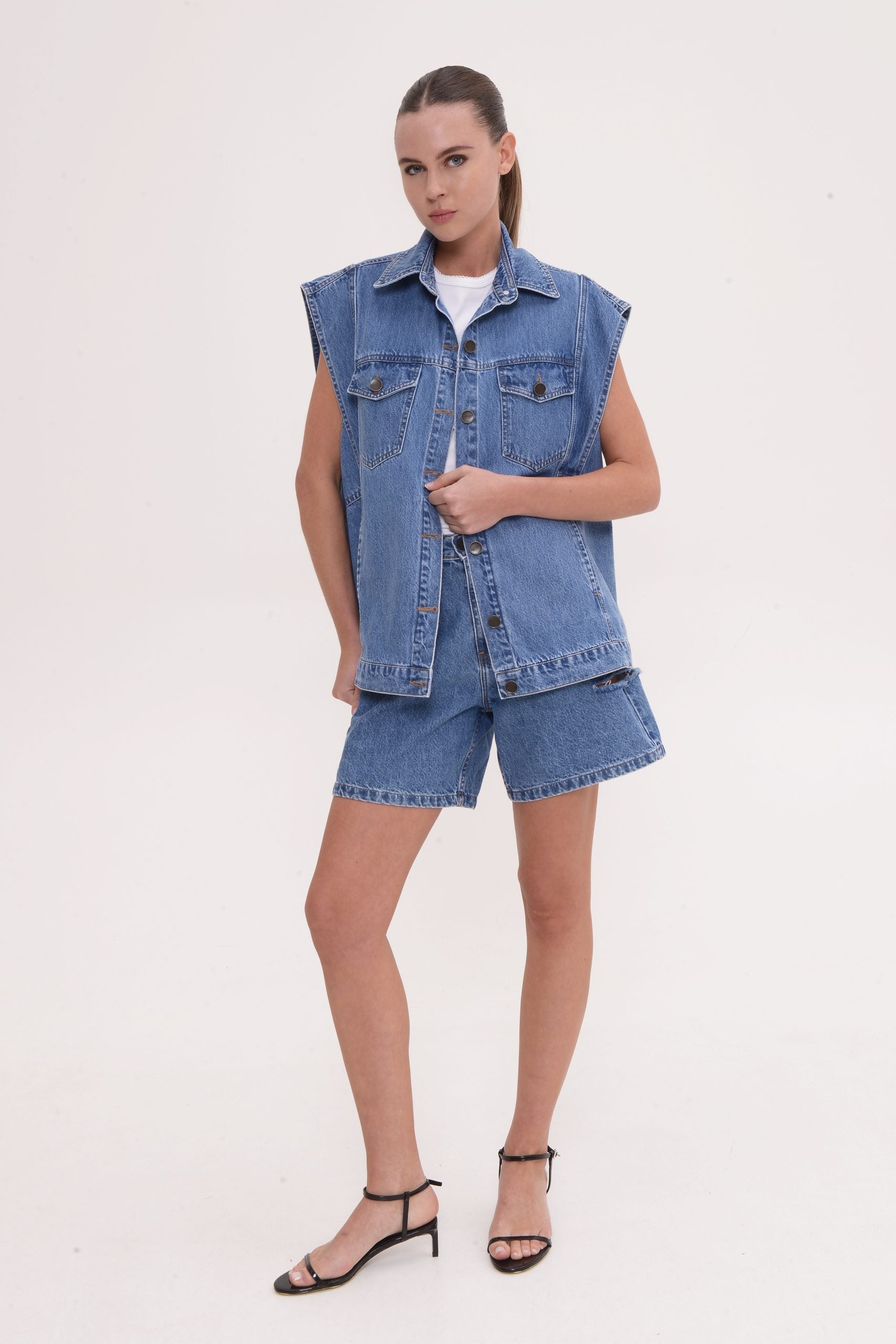 BLAIR MID BLUE GILET