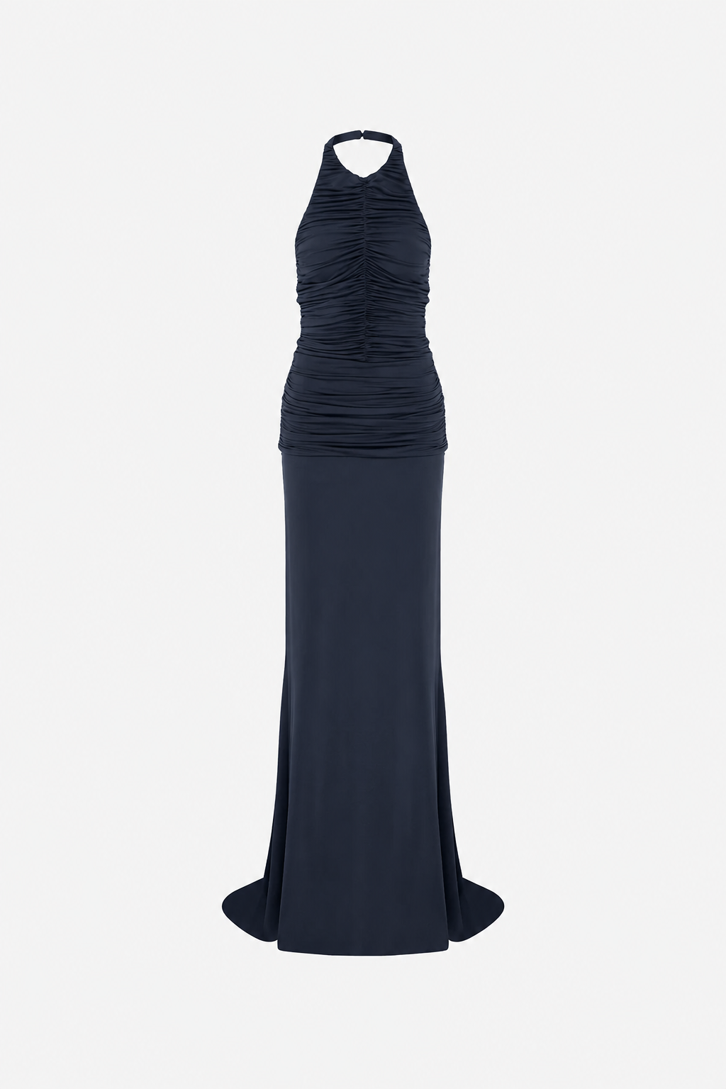 RAMI OPEN-BACK JERSEY MAXI DRESS