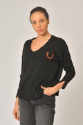 BENITA PULL -BLACK/GREY