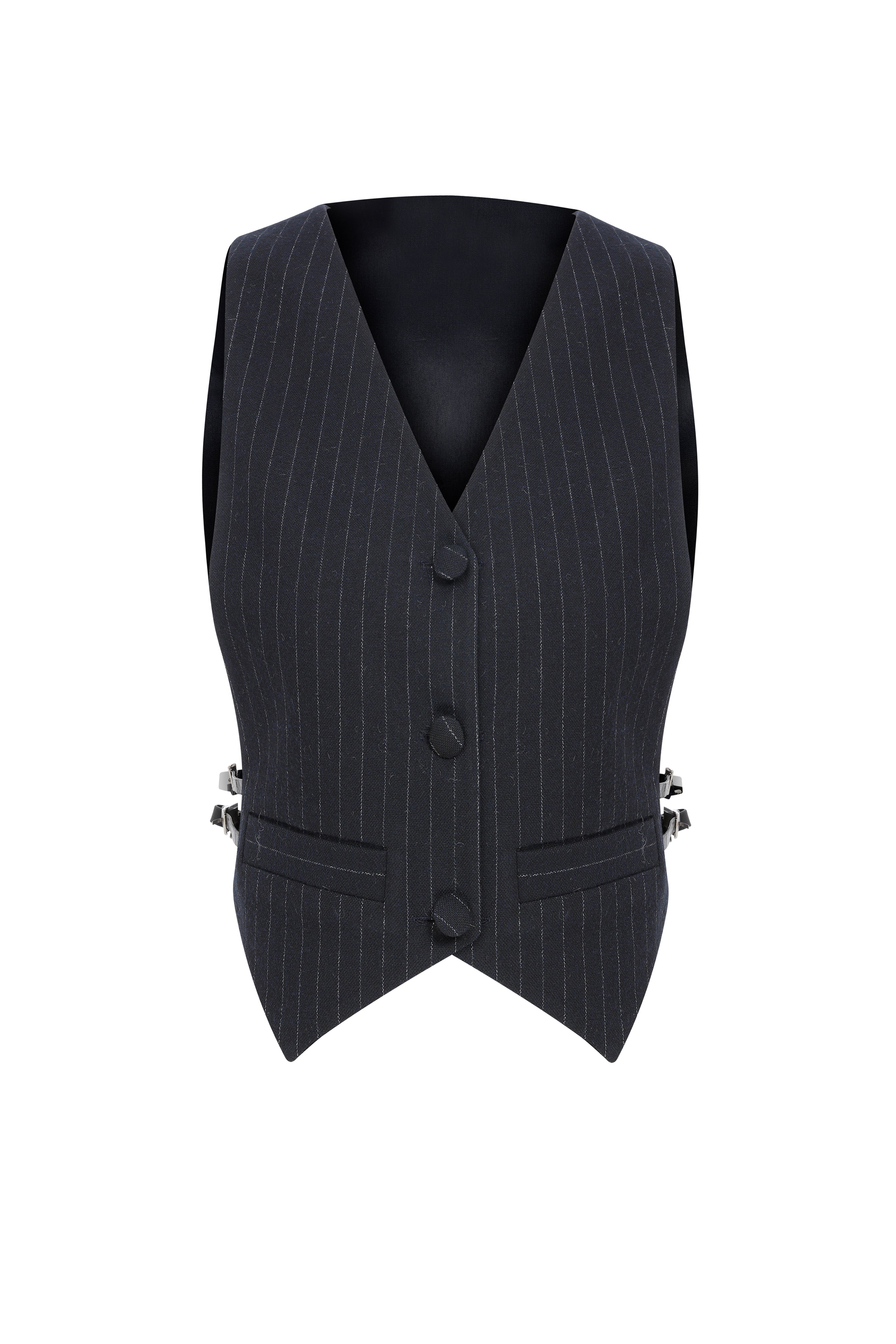 STRIPPED GILET