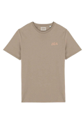 Tshirt Unisex - Cafe with pink embroidery