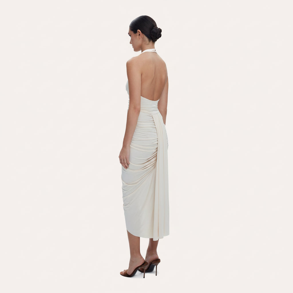LUISA IVOIRE DRESS