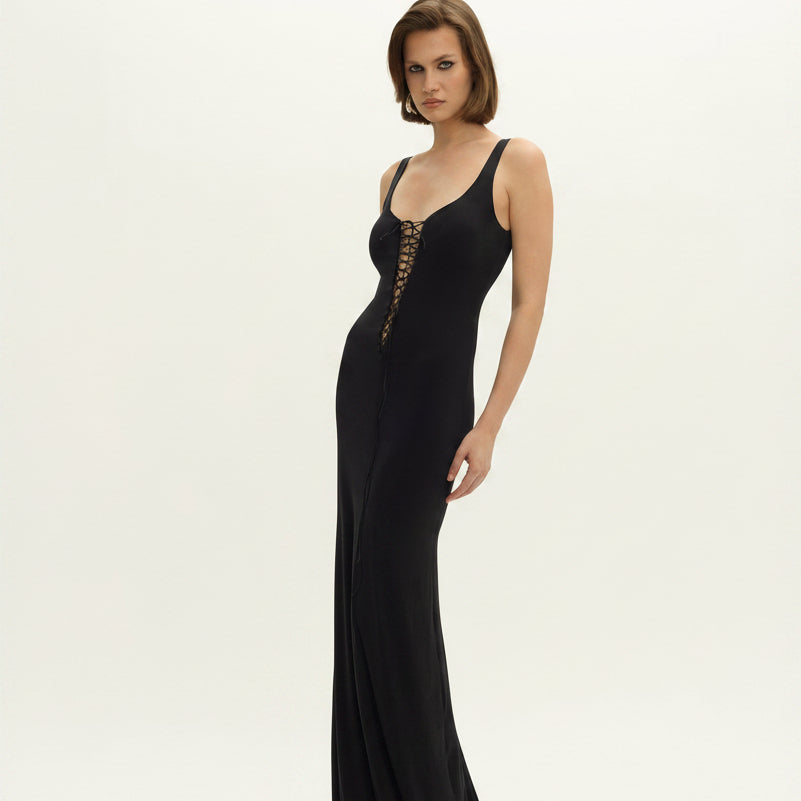 SERAPHINA BLACK DRESS